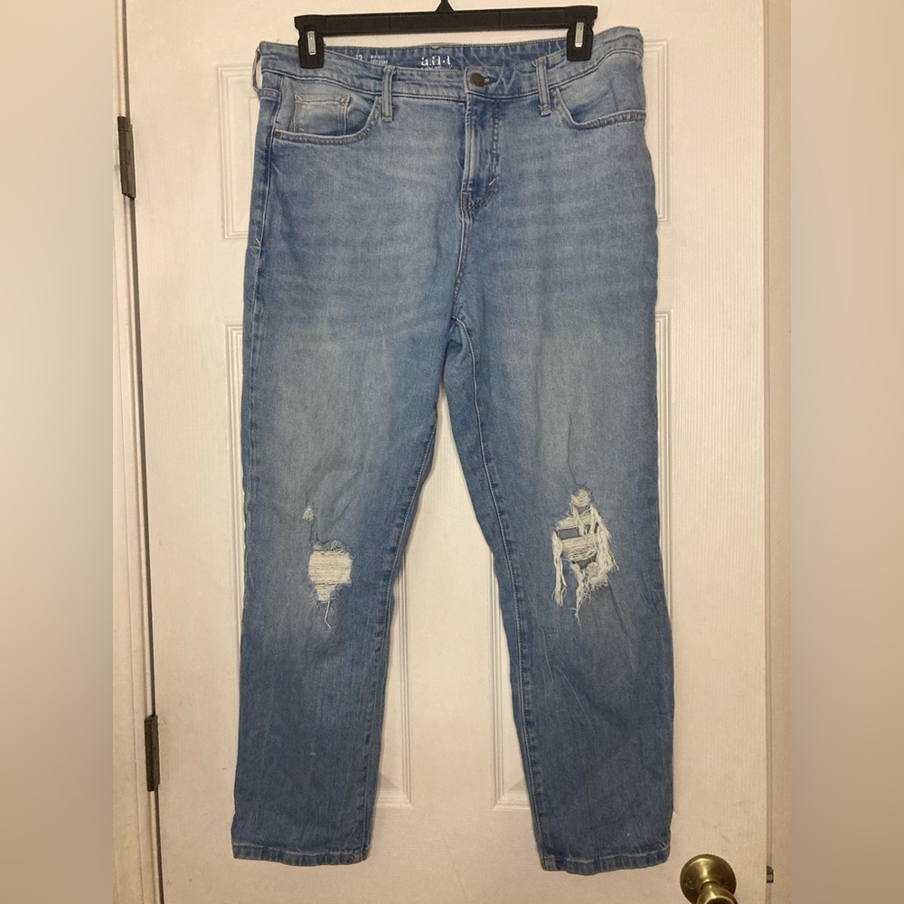 a.n.a brand jeans size 12 mid-rise boyfriend jeans